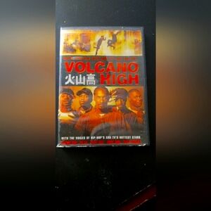Volcano High dvd - Bold Red & Orange Cover wide screen